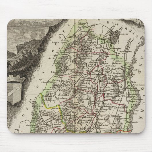 デュ·オー·ライン部 マウスパッド (正面)