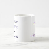デラすぎても生産的マグ コーヒーマグカップ (中央)