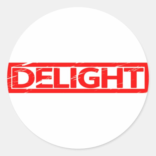 デライトスタンプ ラウンドシール (正面)