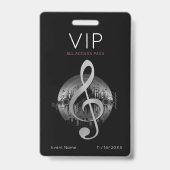 デライトフル チューン VIP オールアクセス バッジ (裏面)