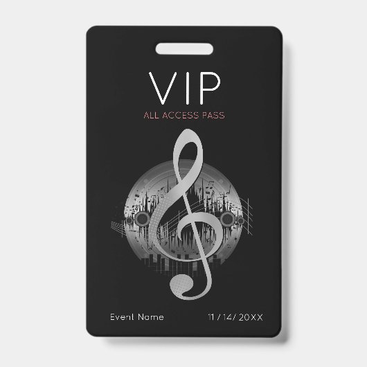 デライトフル チューン VIP オールアクセス バッジ (正面)