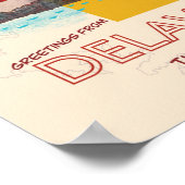 デラウェアからの挨拶 ポスター (角)