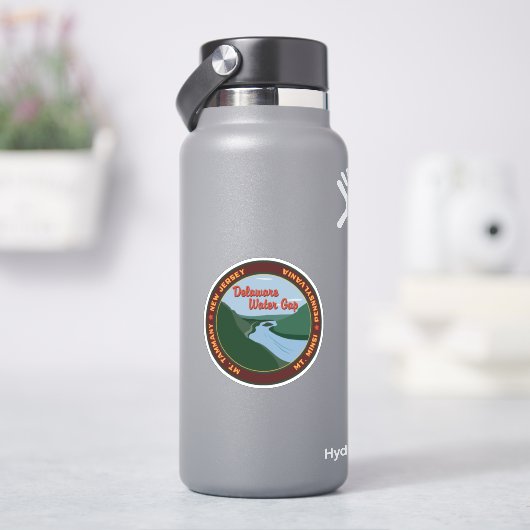 デラウェアのウォーターギャップステッカー シール (HydroFlask)