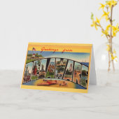 デラウェアのカードからのご挨拶 カード (黄色い花)