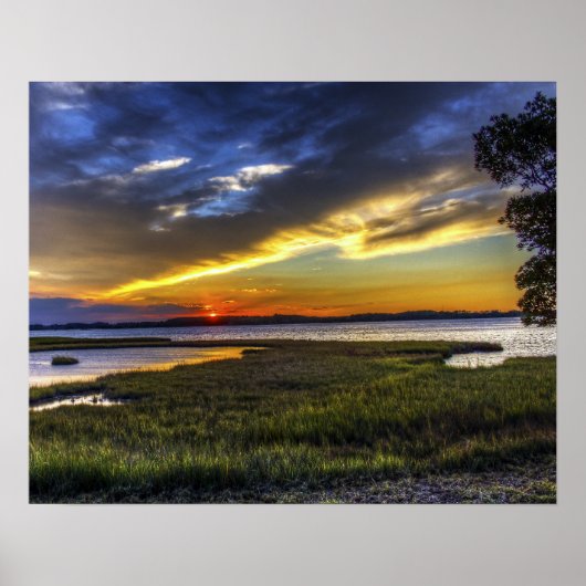 デラウェアの日の出 ポスター (正面)