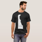 デラウェアは最悪 Tシャツ (正面フル)