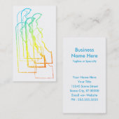 デラウェアぼやけチル 名刺 (正面/裏面)