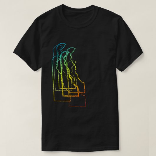 デラウェアぼやけチル Tシャツ (デザイン正面)