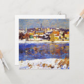 デラウェアを越えて（ロバート・スペンサーによる） カード (正面/裏面インサイチュ)