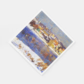 デラウェアを越えて（ロバート・スペンサーによる） スタンダードランチョンナプキン (角)