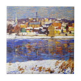 デラウェアを越えて（ロバート・スペンサーによる） タイル