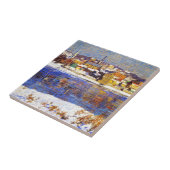 デラウェアを越えて（ロバート・スペンサーによる） タイル (側面)