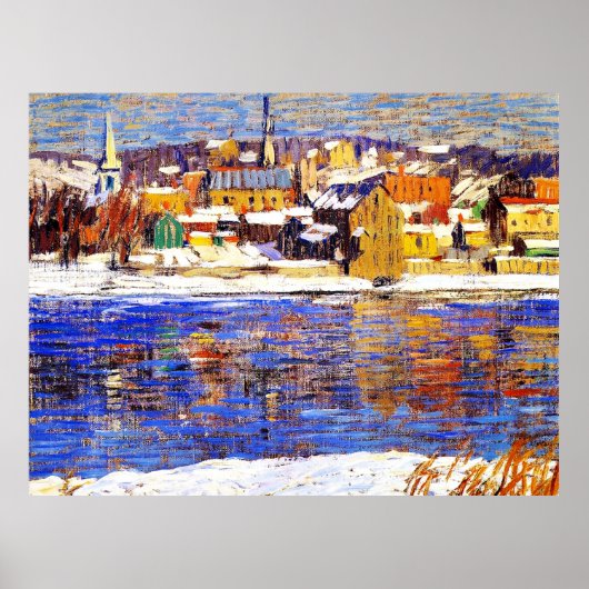 デラウェアを越え絵画て、ロバート・スペンサーによる ポスター (正面)