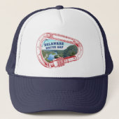 デラウェアウォーターギャップ登山カラビナー キャップ (正面)