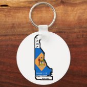 デラウェアキーチェーン キーホルダー (正面)