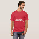 デラウェアクールおもしろい Tシャツ (正面フル)