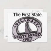デラウェアザファースト州州 ポストカード (正面/裏面)