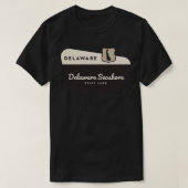 デラウェアシーショア州パークデラウェアウェルカムサイン Tシャツ (デザイン正面)