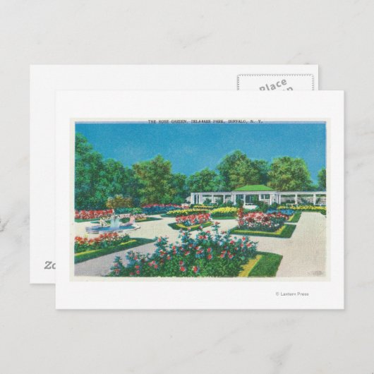 デラウェアパークバラガーデンビュー ポストカード (正面/裏面)