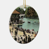 デラウェアパークヴィンテージバッファローNYオーナメント セラミックオーナメント (右)