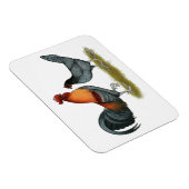 デラウェアブルーヘン マグネット (右側)