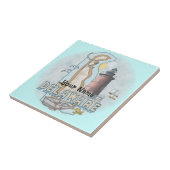 デラウェアライトハウスタイル タイル (側面)