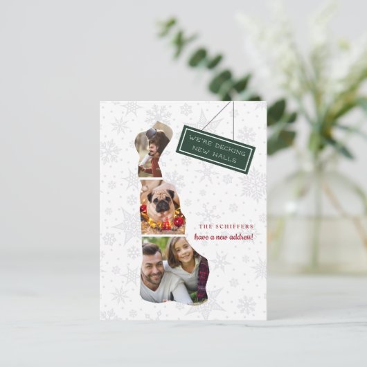 デラウェア休日の引越し案内はがき シーズンポストカード (スタンド正面)