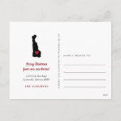 デラウェア休日の引越し案内はがき シーズンポストカード (裏面)