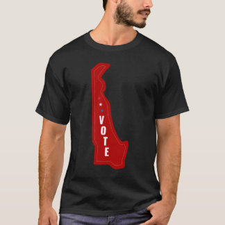 デラウェア共和党のスピリットの投票赤 Tシャツ