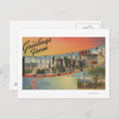 デラウェア大文字シーンデラウェア ポストカード (正面/裏面)