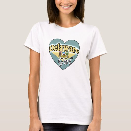 デラウェア女子 Tシャツ (正面)