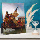 デラウェア川のジョージワシントン交差点 フォトプラーク (側面)