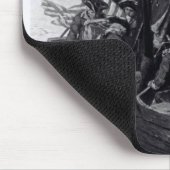 デラウェア川を交差させているジョージ・ワシントン マウスパッド (コーナー)