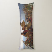 デラウェア川を交差させるワシントン州 ボディピロー (裏面 (縦))