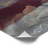 デラウェア川を渡るストレッチされたキャンバス印刷 ポスター (コーナー)