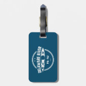 デラウェア川カヤック ラゲッジタグ (裏面縦)