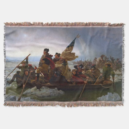デラウェア川渡河 1776: ジョージ・ワシントン将軍 スローブランケット (正面)