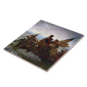 デラウェア川渡河 1776: ジョージ・ワシントン将軍 タイル (側面)