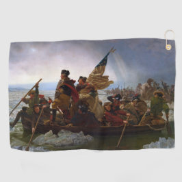デラウェア川越え 1776年: ジョージ・ワシントン将軍 ゴルフタオル