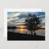 デラウェア川、風光明媚な写真、 ポストカード (正面/裏面)