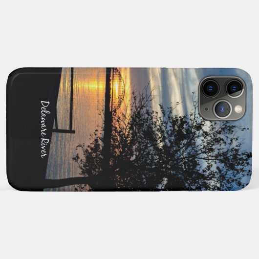 デラウェア川 Case-Mate iPhoneケース (裏面(横))