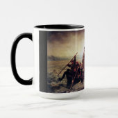 デラウェア川Mug*を交差させるワシントン州 マグカップ (左)