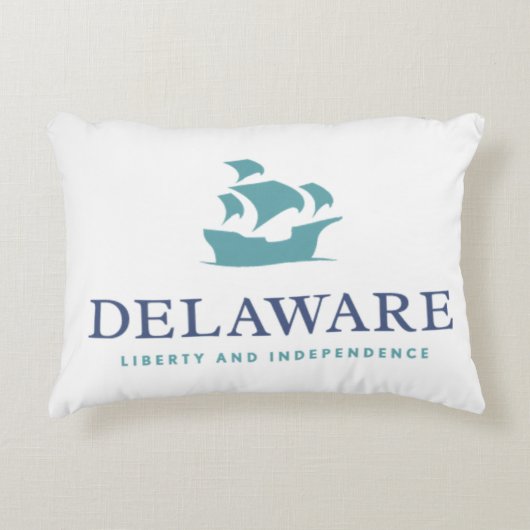 デラウェア州の自由と独立 アクセントクッション (正面)