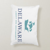 デラウェア州の自由と独立 アクセントクッション (裏面(縦))