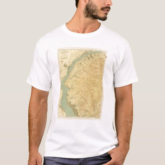 デラウェア州を下げて下さい Tシャツ (正面)