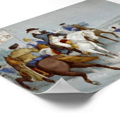 デラウェア州を交差させることを準備するワシントン州 ポスター (角)