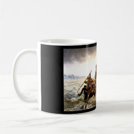 デラウェア州を交差させるワシントン州 コーヒーマグカップ