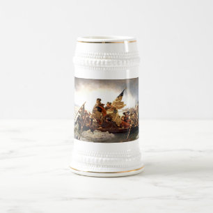 デラウェア州を交差させるワシントン州 ビールジョッキ