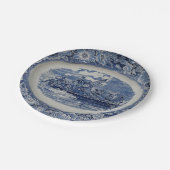 デラウェア州を交差させるワシントン州la Wedgwood ペーパープレート (アングル)