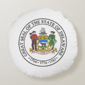 デラウェア州シール ラウンドクッション (裏面)